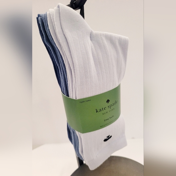 kate spade Accessories - Kate Spade Crew Socks Six Pairs